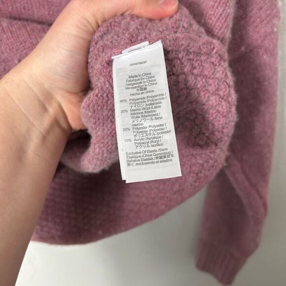 Madewell Sadler wool blend turtleneck sweater size Small - Picture 7 of 9